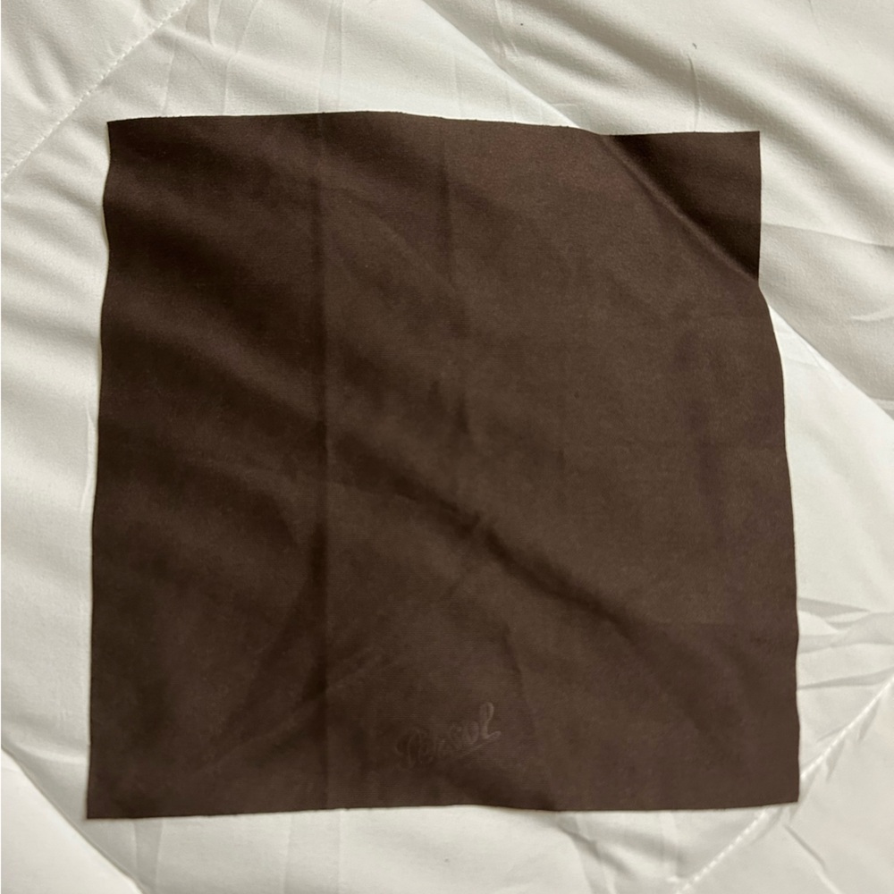⭐️5/$15 Persol Brown Sunglass Cleaner Cloth Eye Wear New